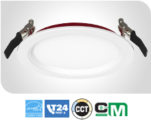 Fire Rated Slim Baffle Downlights