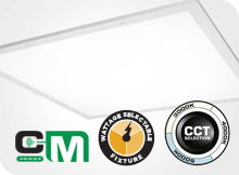 FlatMax Wattage - CCT Selectable - Controls Ready