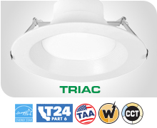 Universal Downlights - Triac Dimmable RCF Series